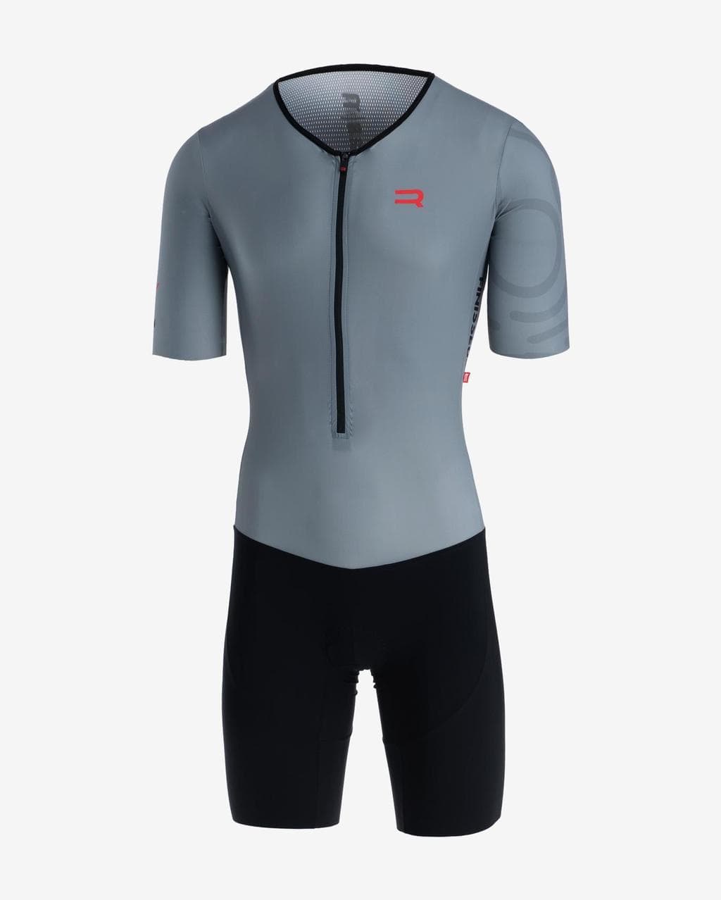 Triathlon Finisseur Core Fever manches courtes gris noir - XL
